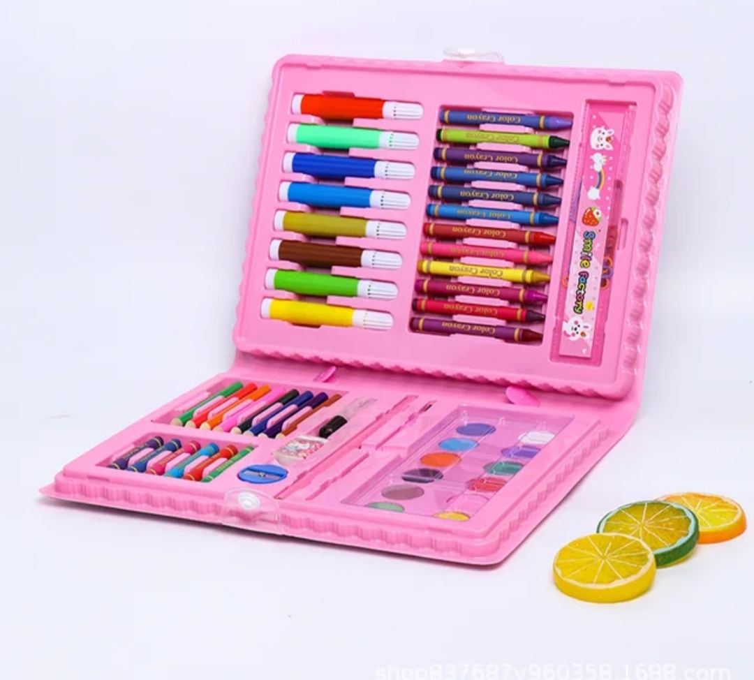 SET DE ARTE 68 PIEZAS ROSA - Image 2